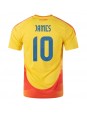 Kolumbie James Rodriguez #10 Domácí Dres Copa America 2024 Krátký Rukáv